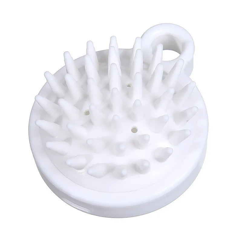 Escova Massageadora de Silicone para Couro Cabeludo – Limpeza Profunda e Relaxamento Diário