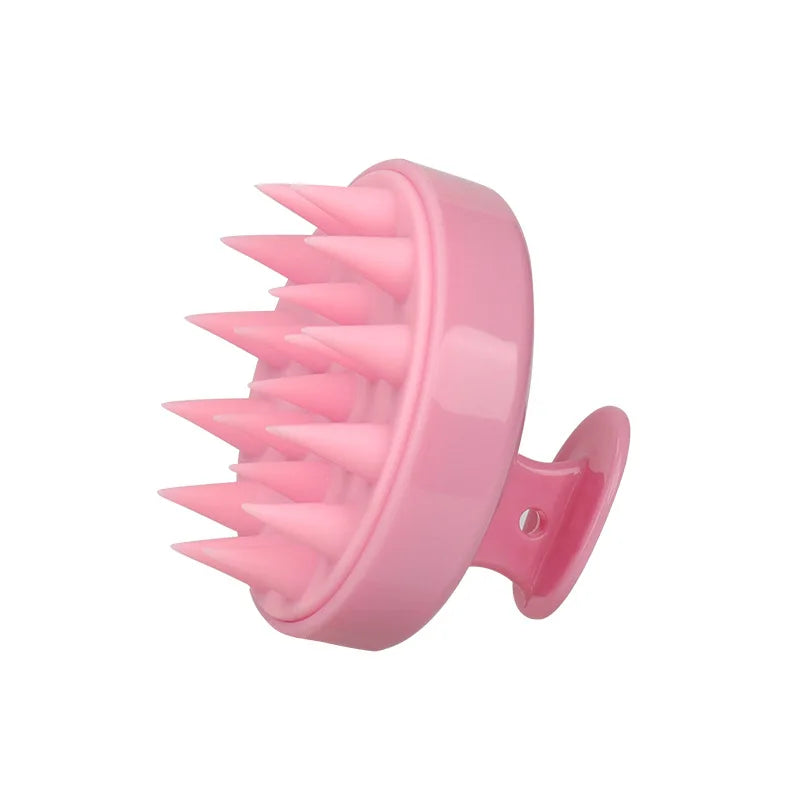Escova Massageadora de Silicone para Couro Cabeludo – Limpeza Profunda e Relaxamento Diário