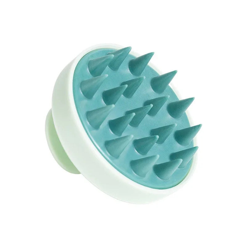 Escova Massageadora de Silicone para Couro Cabeludo – Limpeza Profunda e Relaxamento Diário