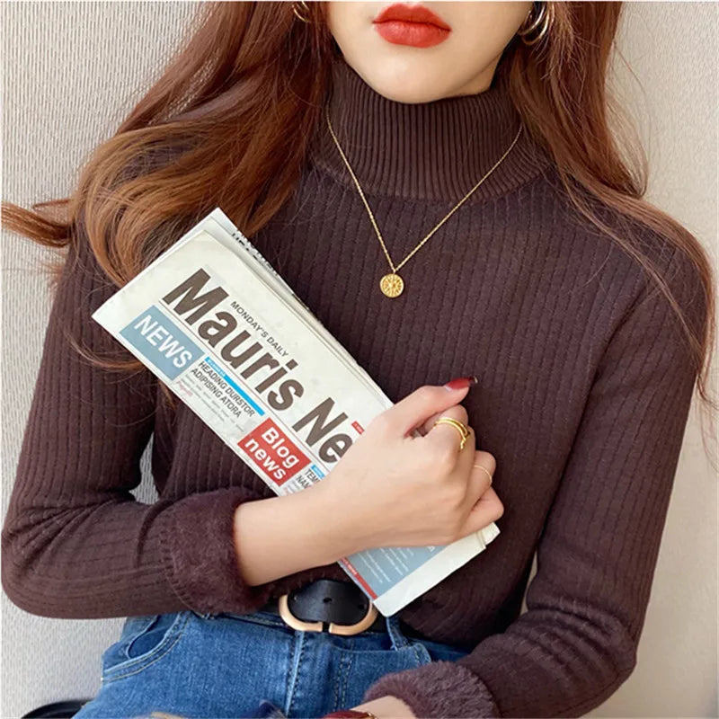 Blusa Gola Alta Slim