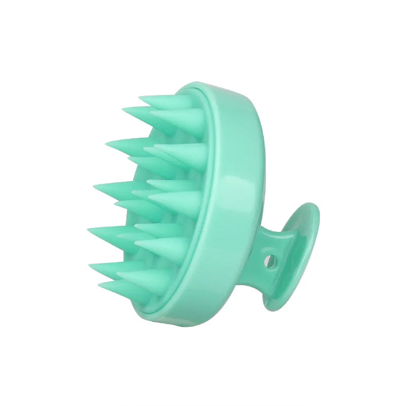Escova Massageadora de Silicone para Couro Cabeludo – Limpeza Profunda e Relaxamento Diário