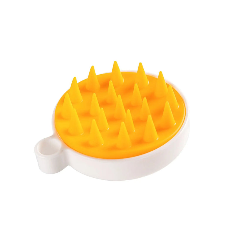 Escova Massageadora de Silicone para Couro Cabeludo – Limpeza Profunda e Relaxamento Diário